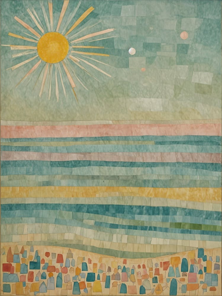 Sun Over The Sea no1