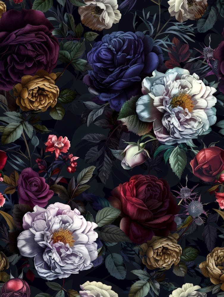 Dark Roses Wallpaper