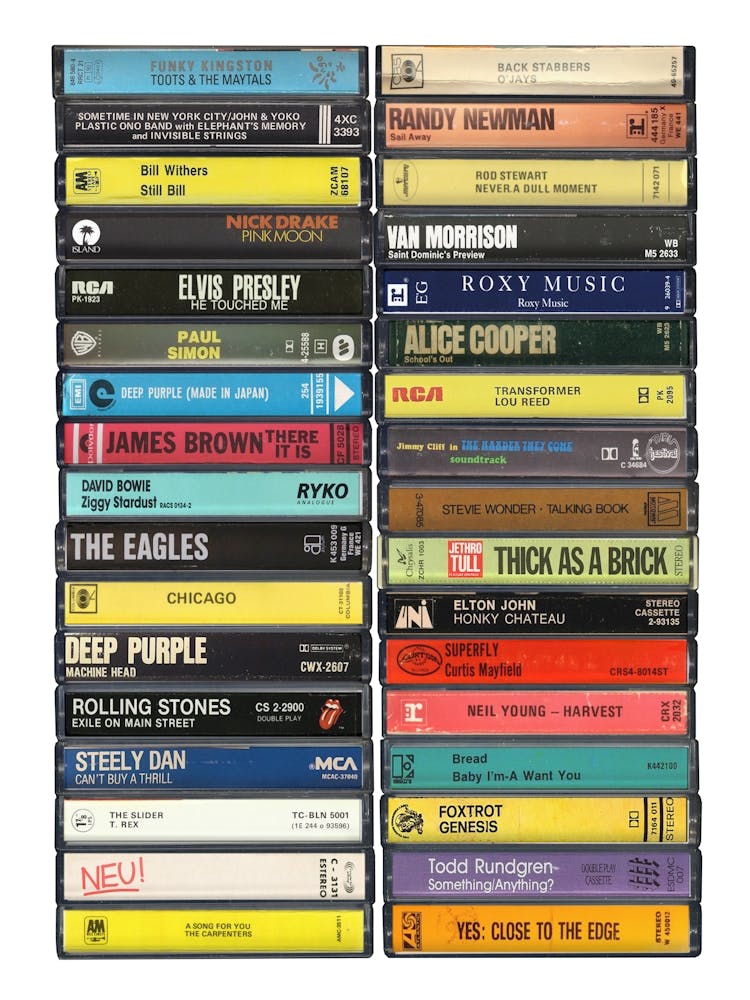 1972 Music - Cassette Print - Born in '72