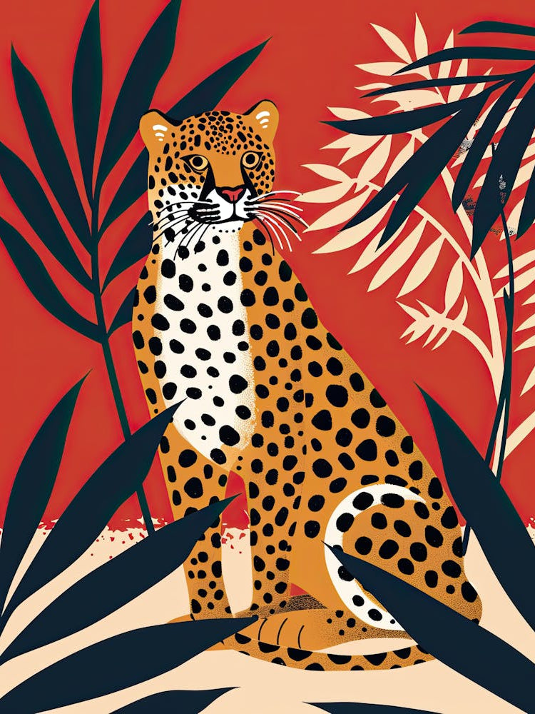 Leopard In The Jungle 67