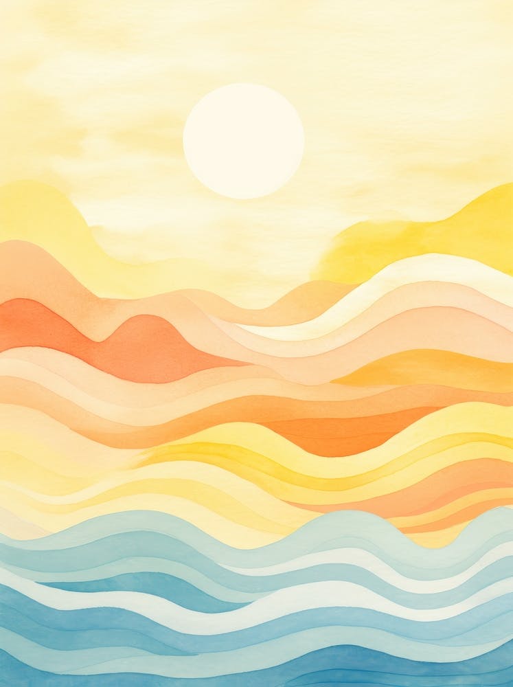 Watercolor Seascape 2