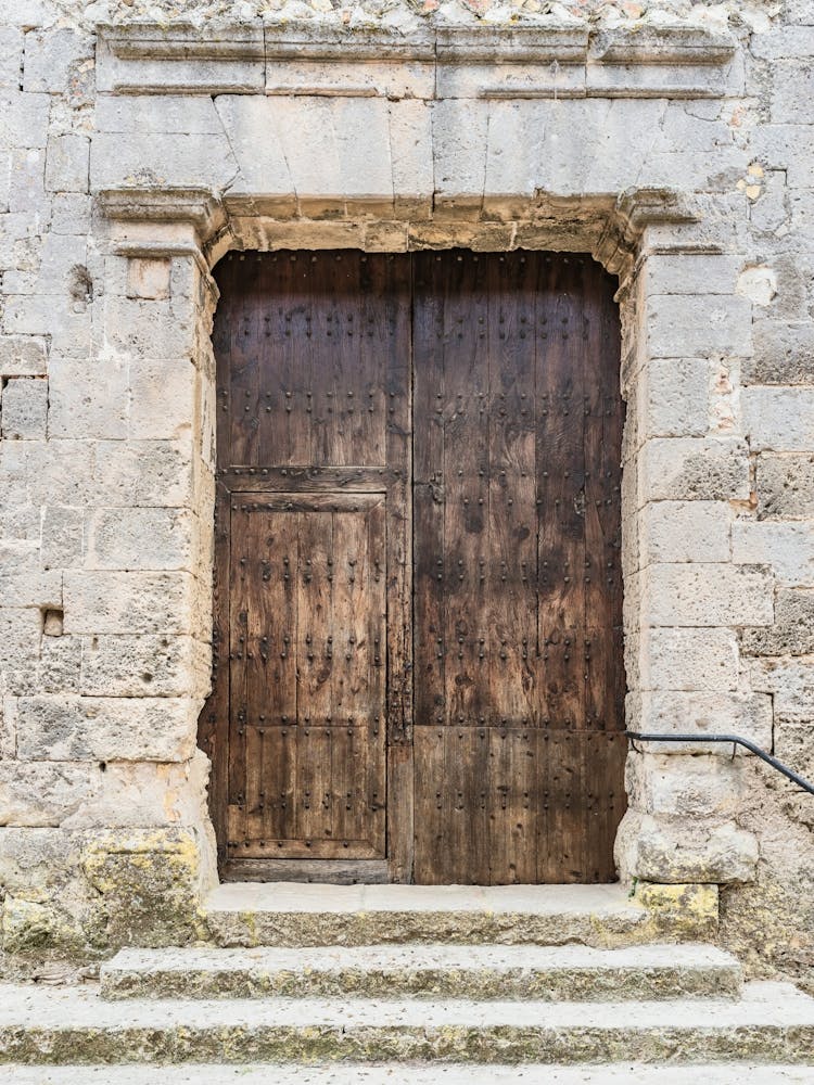 Door To An Old Building