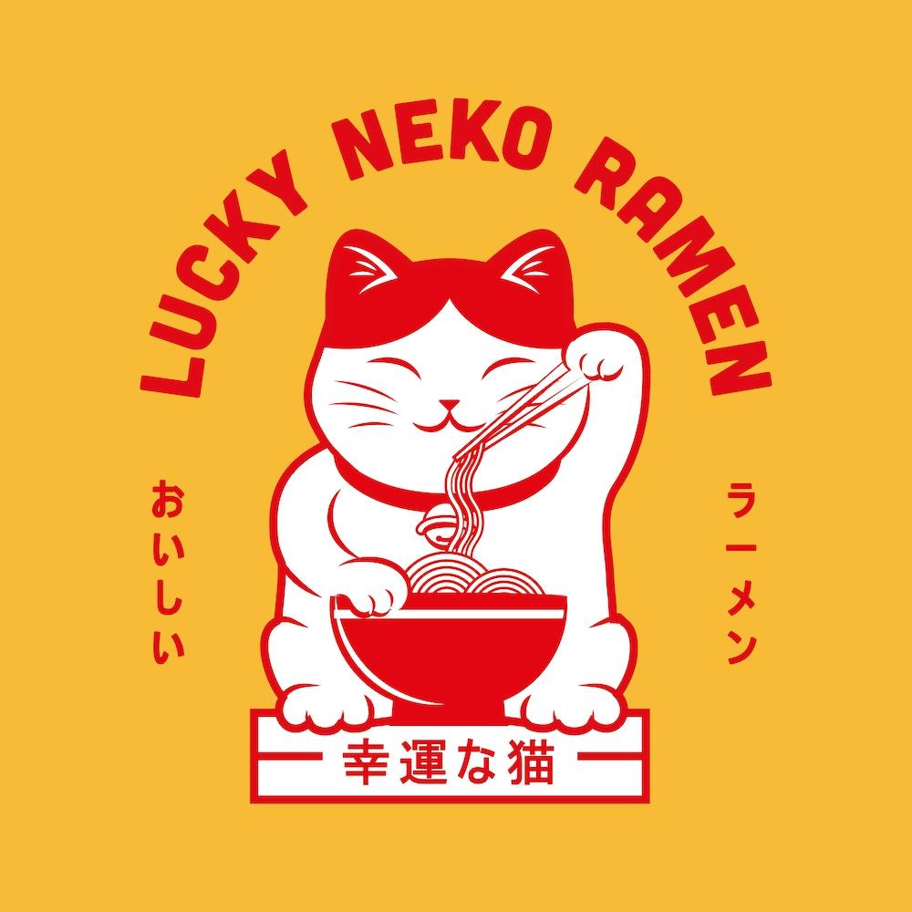 Lucky Cat Ramen Square