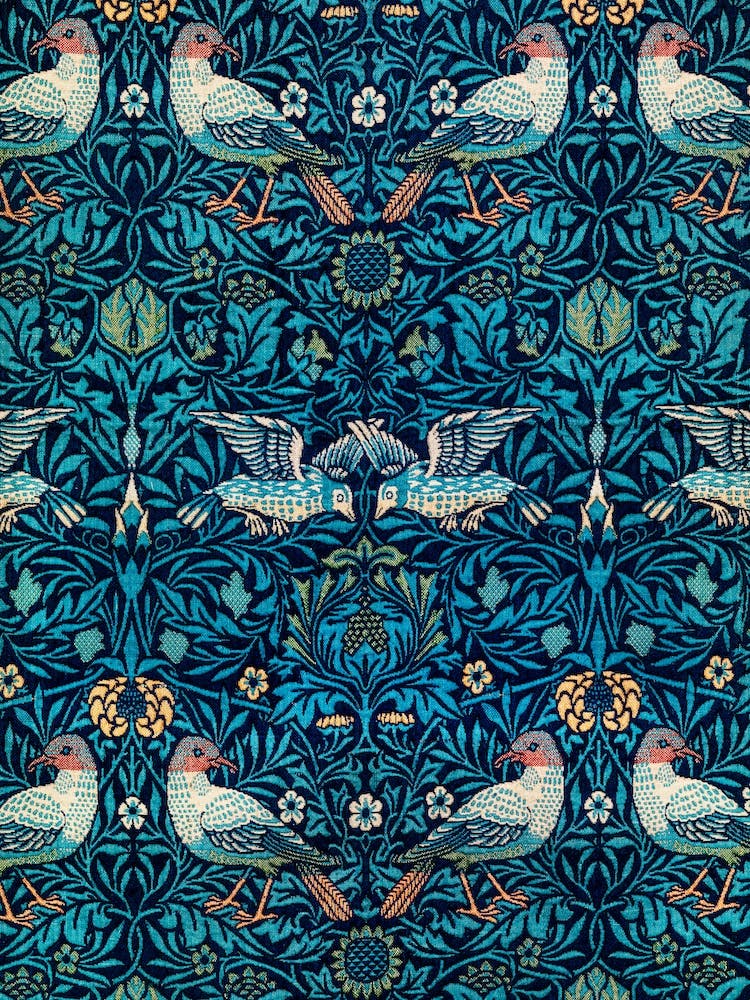 Bird Woven Wool, William Morris
