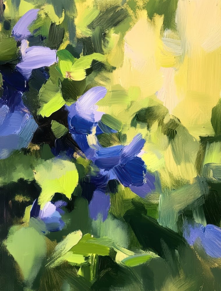 Blue Hydrangeas 1