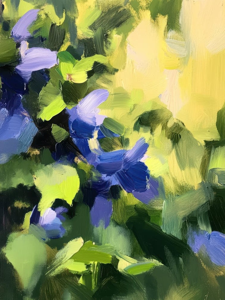 Blue Hydrangeas 1
