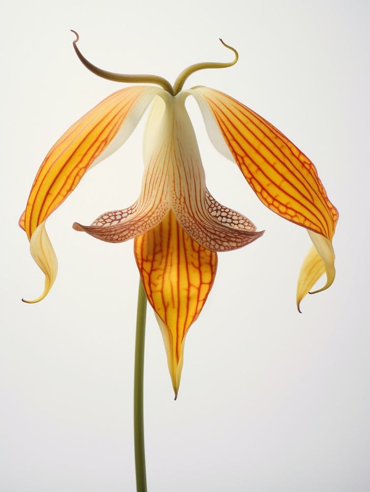 Pressed Wildflower Botanical Art Trout Lily