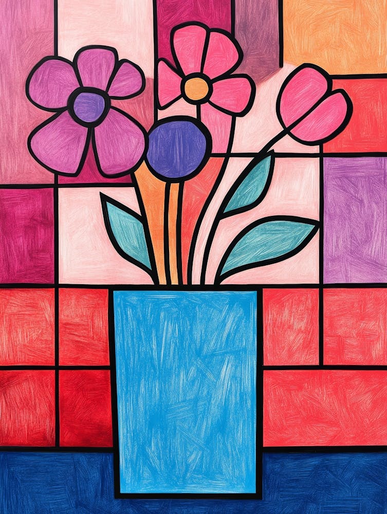 Blumen in einer Vase 174