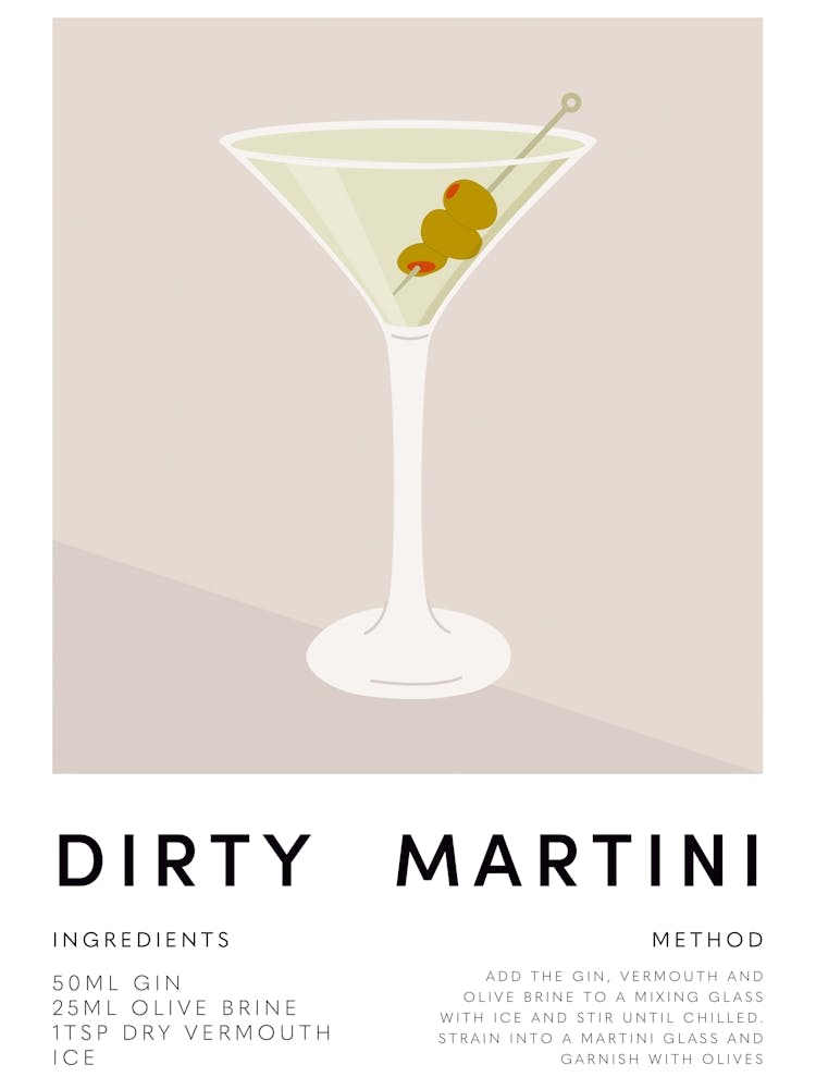 Dirty Martini No.1