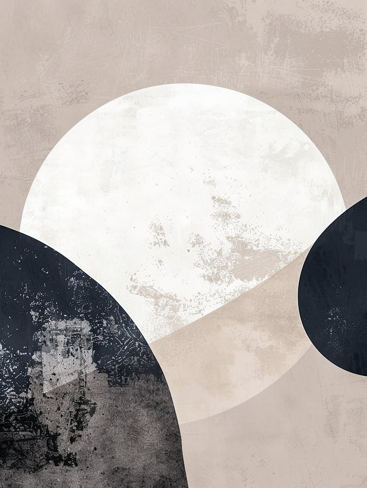 Geometric Balance Minimalist Style