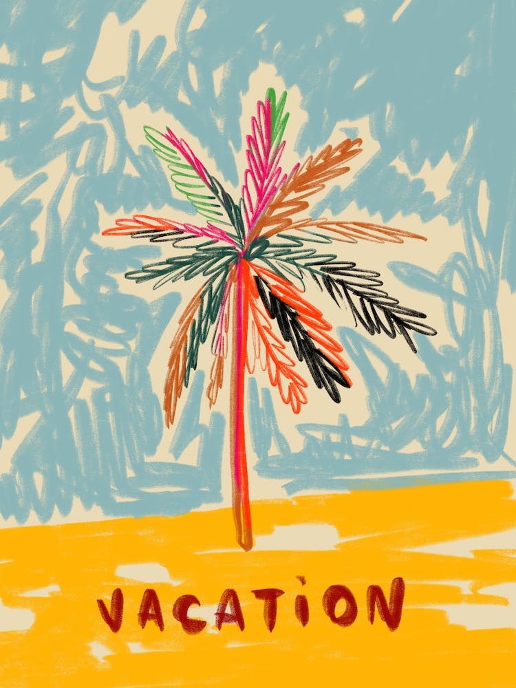 Vacation Palm Tree