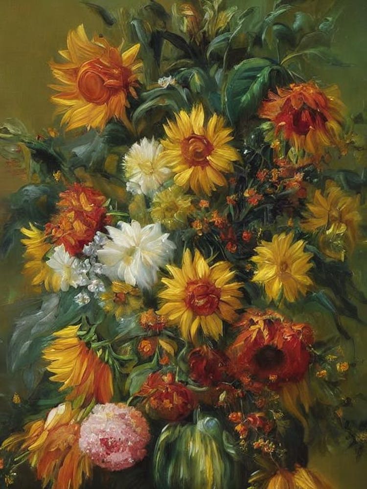 Sunflower Painting 5 Flower