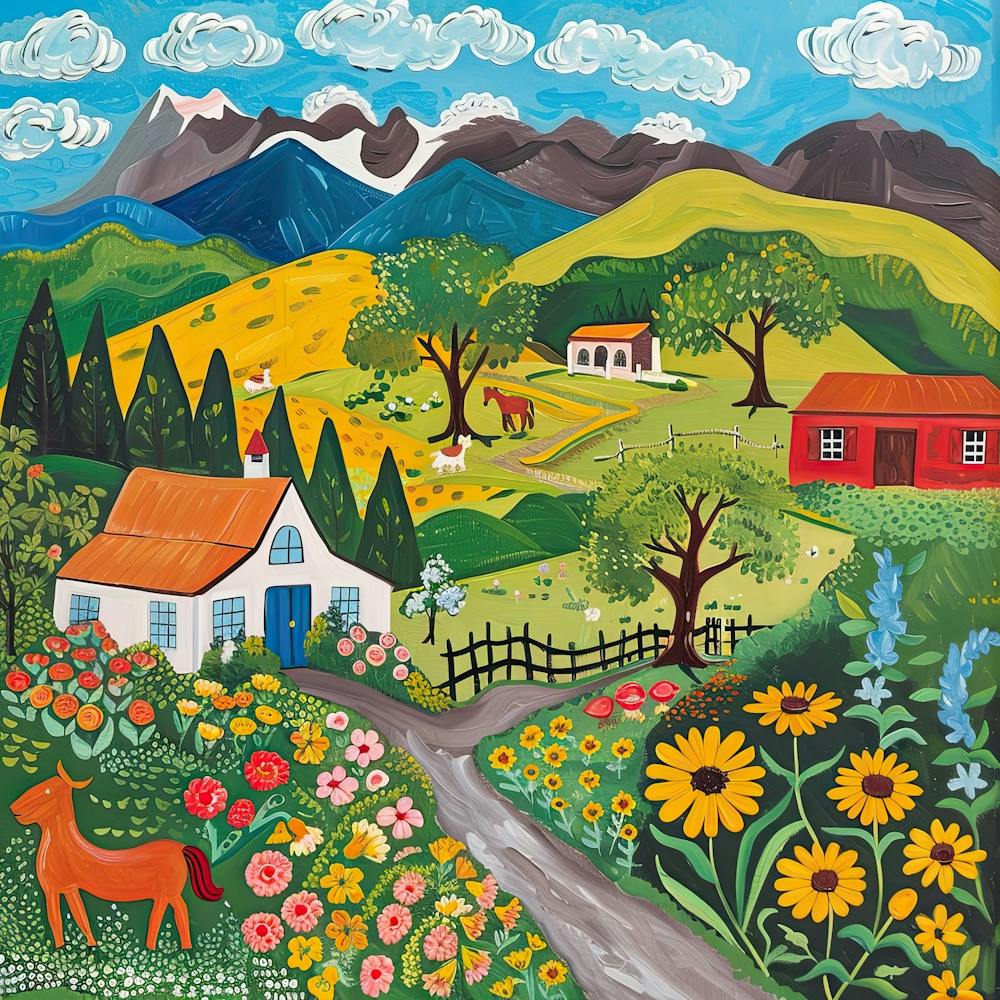 Kids Travel Illustration Patagonia 4