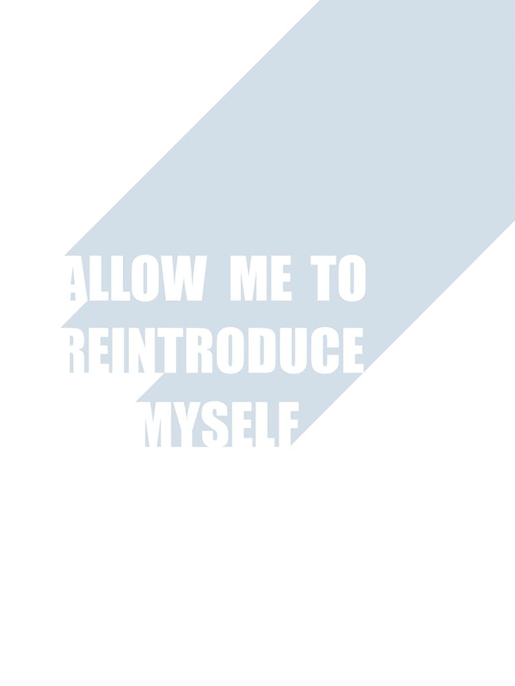 Reintroduce Myself - Grey (X Us Berlin)