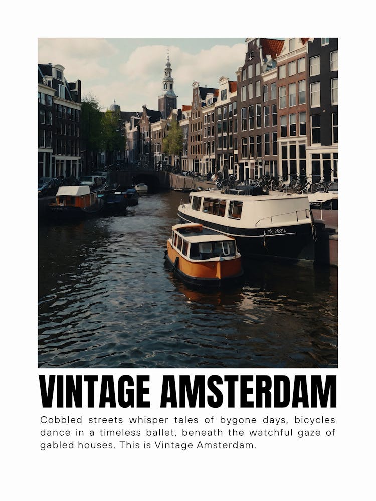 Amsterdam Vintage Canal Belt 1