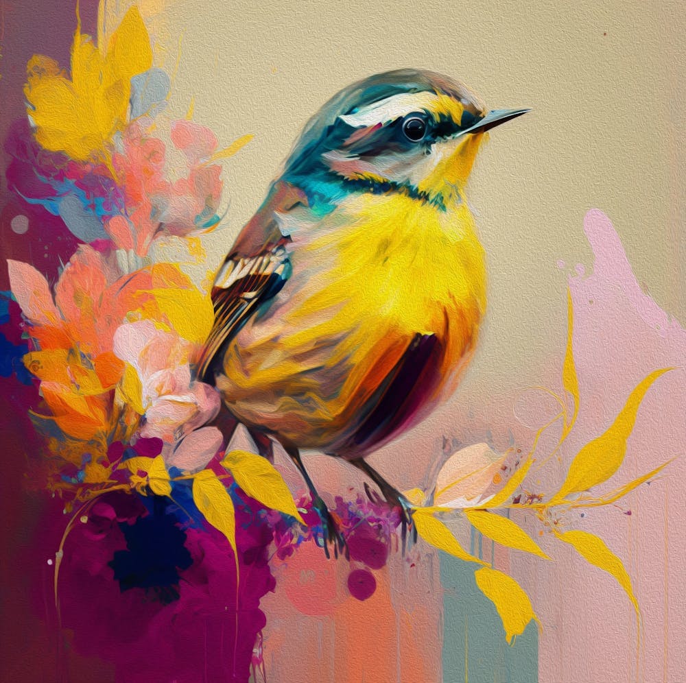 Bird In Bloom