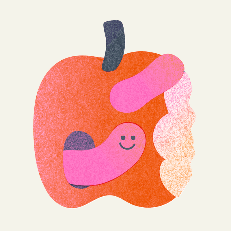 Apple Kid Wall art