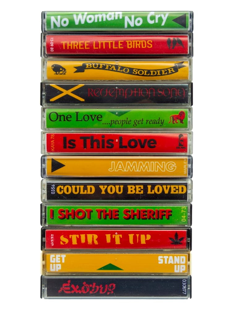 Bob Marley Singles Cassette Print