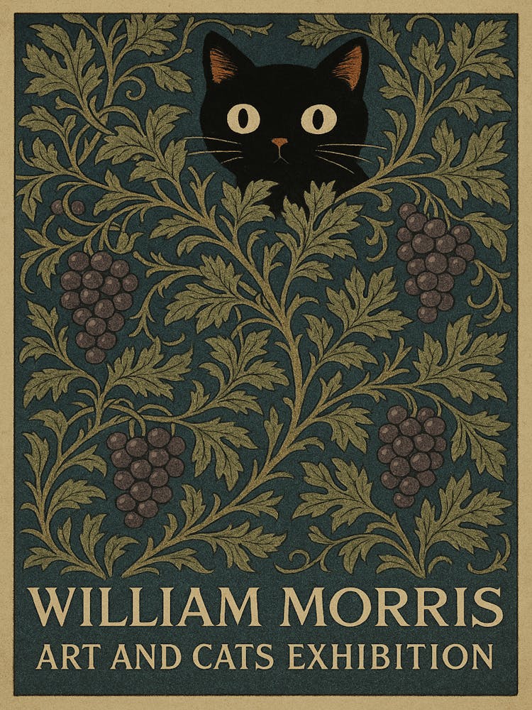 William Morris And Cats Exhibition 2