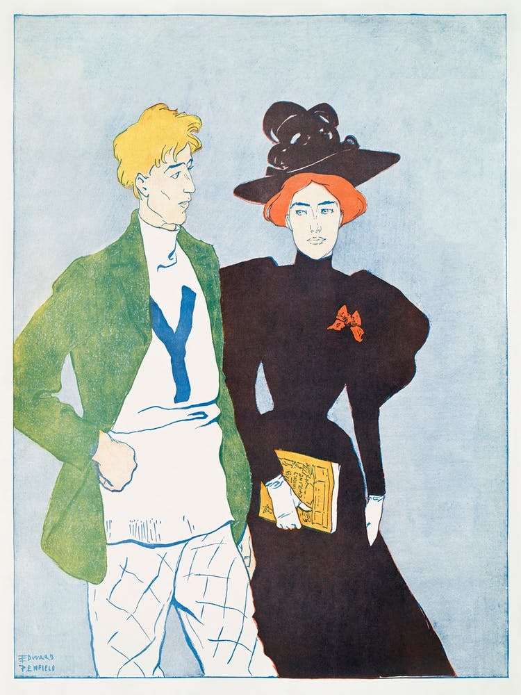 Harper S November (1894), Edward Penfield