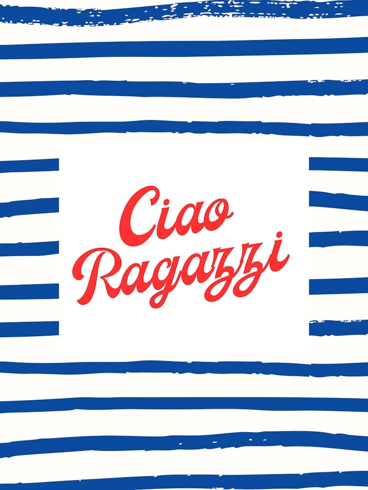 Ciao Ragazzi