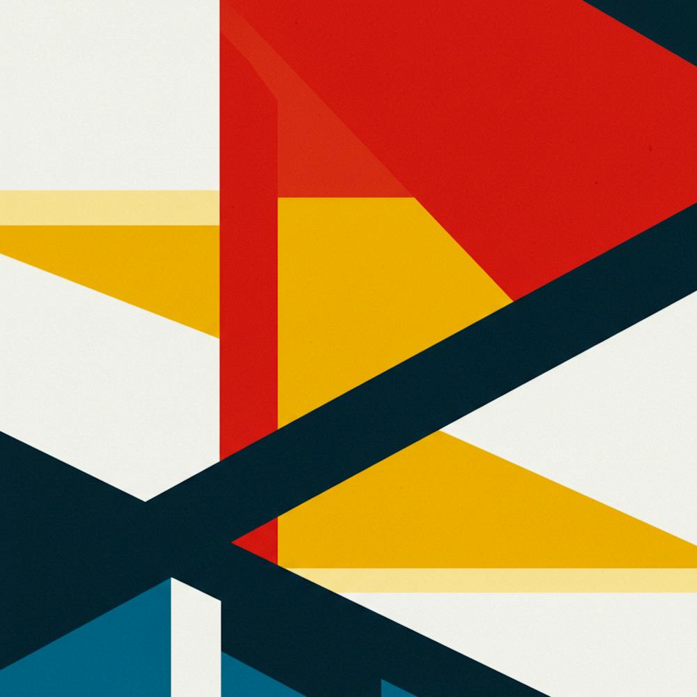 Modern Abstract Geometric painting