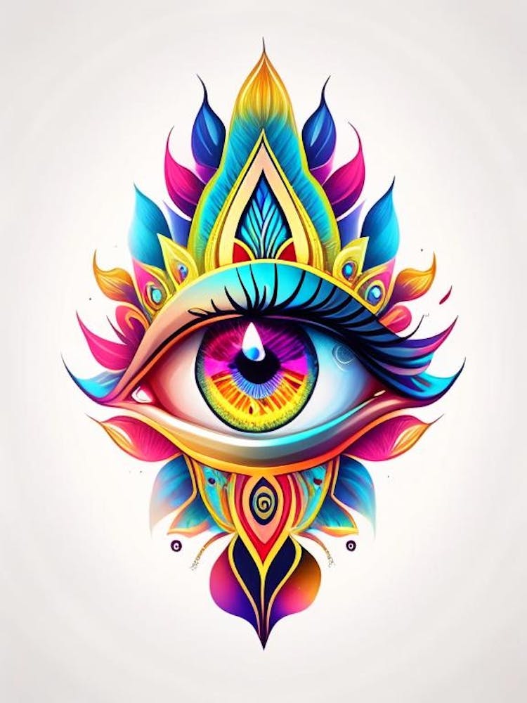 Spiritual Awakening, Symbol, Third Eye Tattoo 2