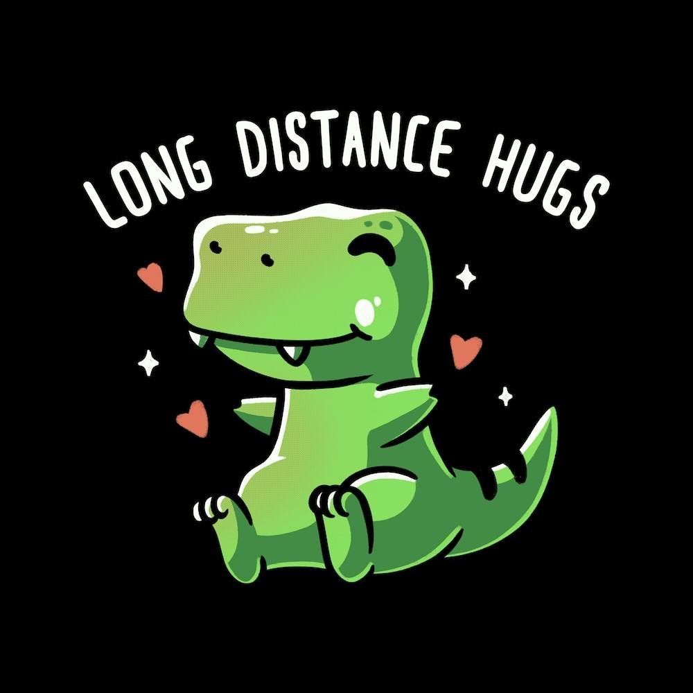 Long Distance Hugs Square