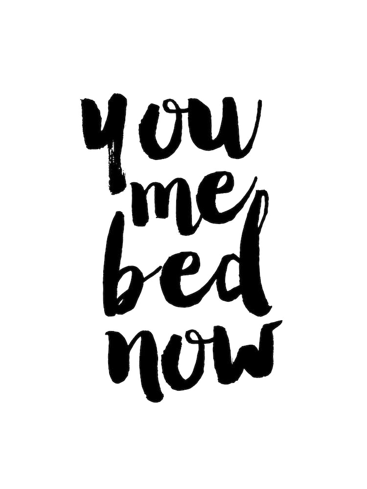 Au lit maintenant