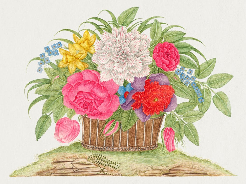 Basket Of Flowers
