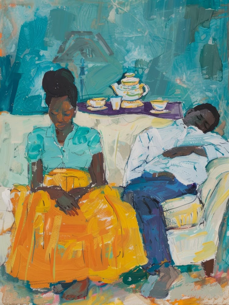 'Two People Sleeping'