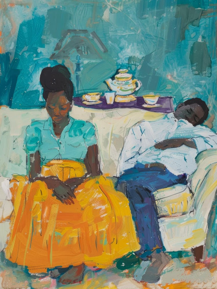 'Two People Sleeping'