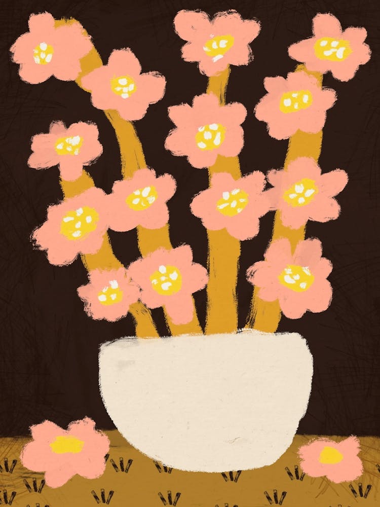 Pastel Flower Impression No 8