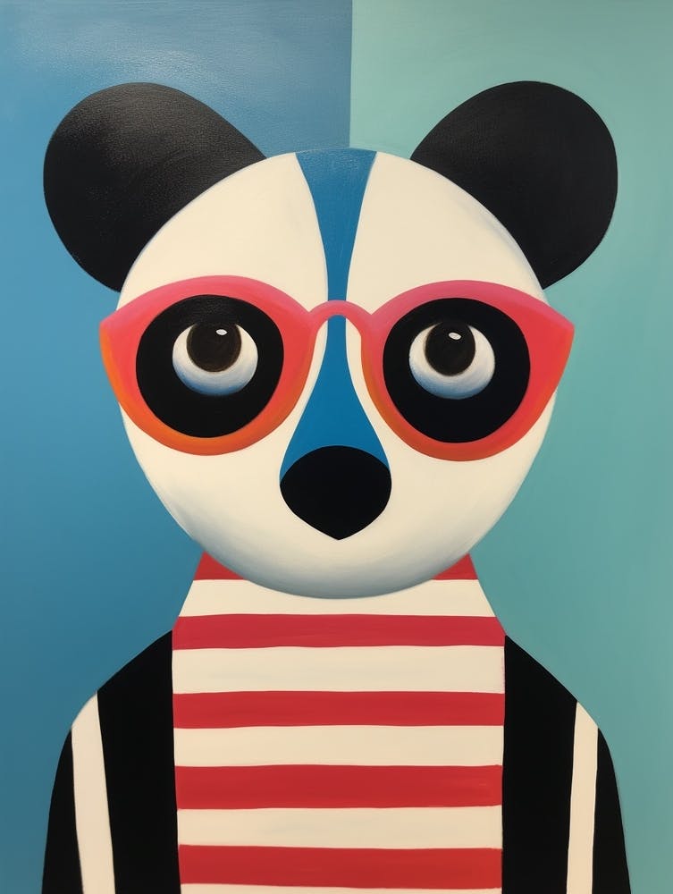 Little Panda 3 Wearing Sunglasses