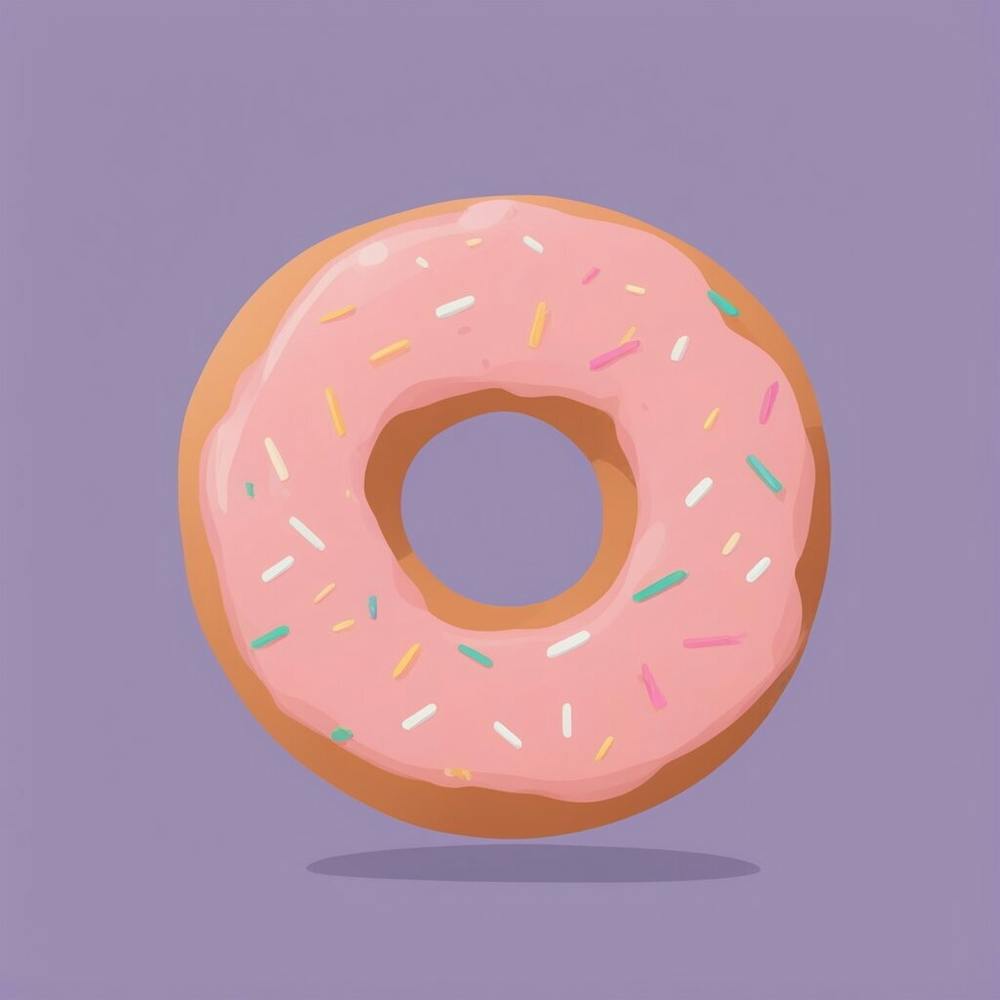 Donut With Sprinkles