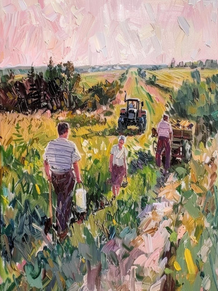 Tractor In The Field 1