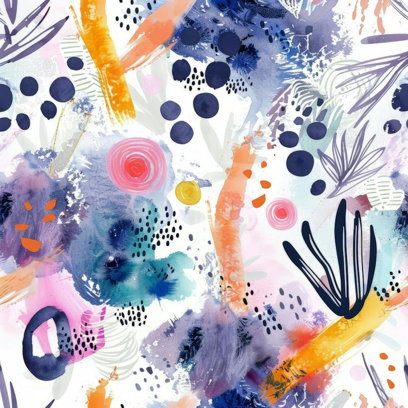 Abstract Watercolor Pattern 2