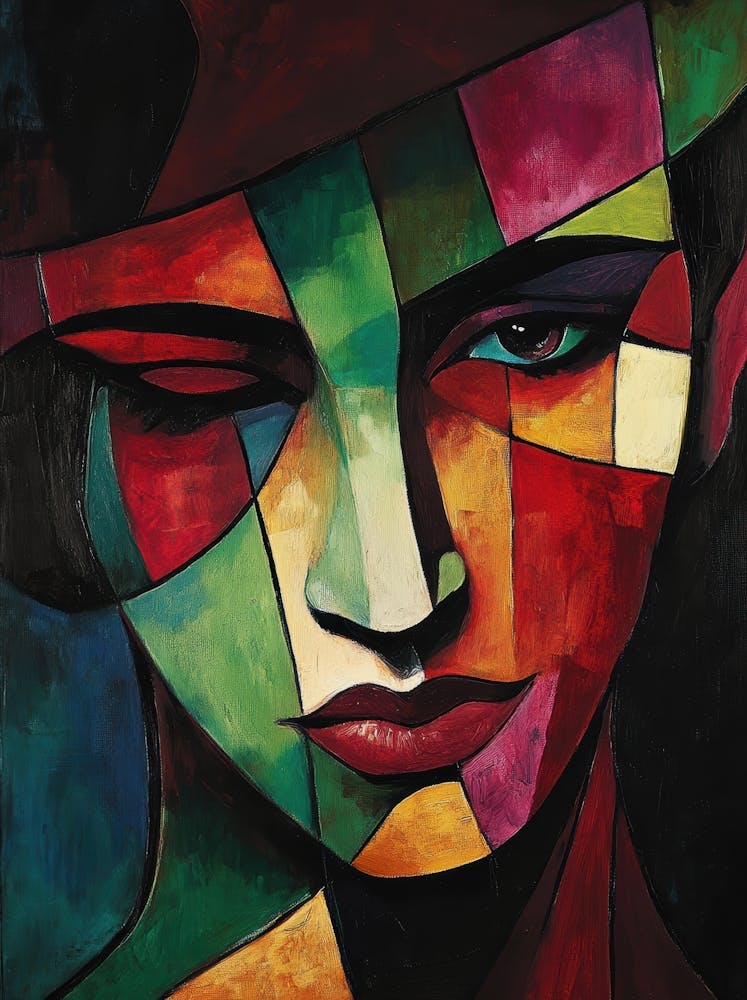 Abstract - Woman In Hat