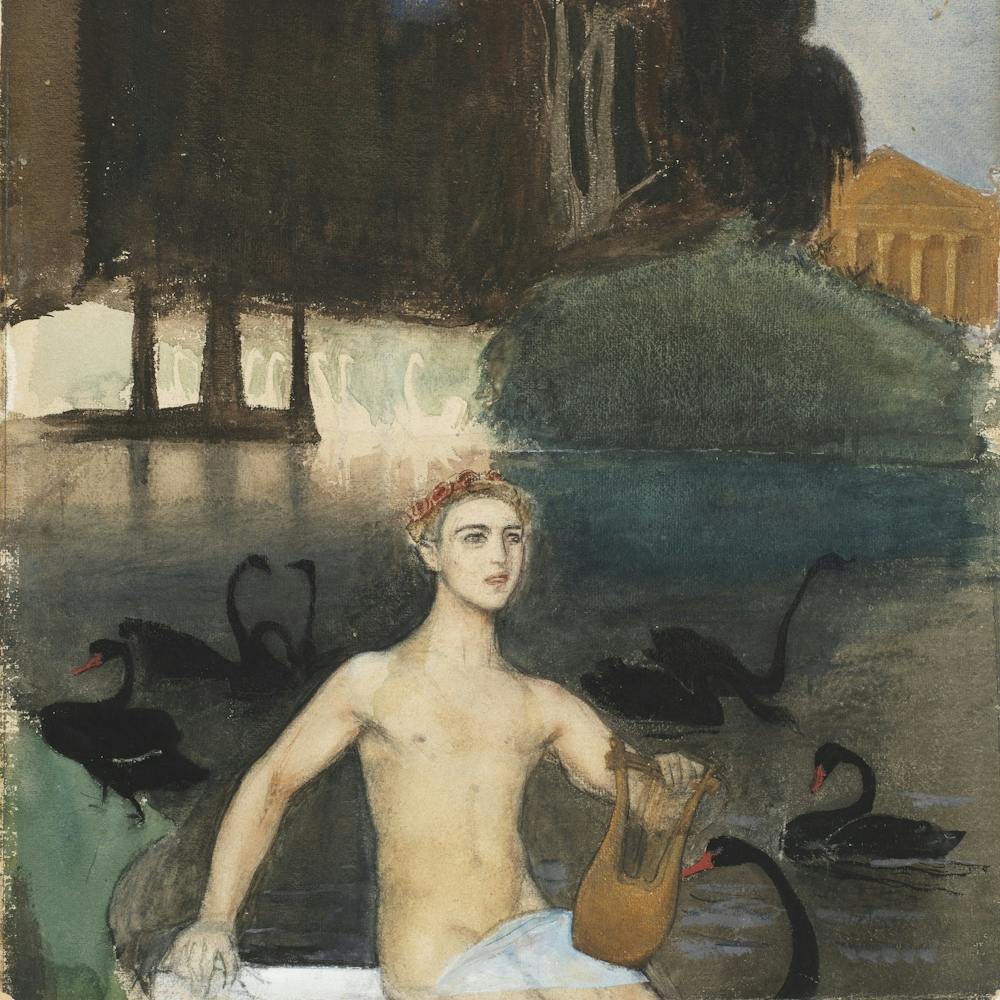Fantasy, 1895, By Magnus Enckell
