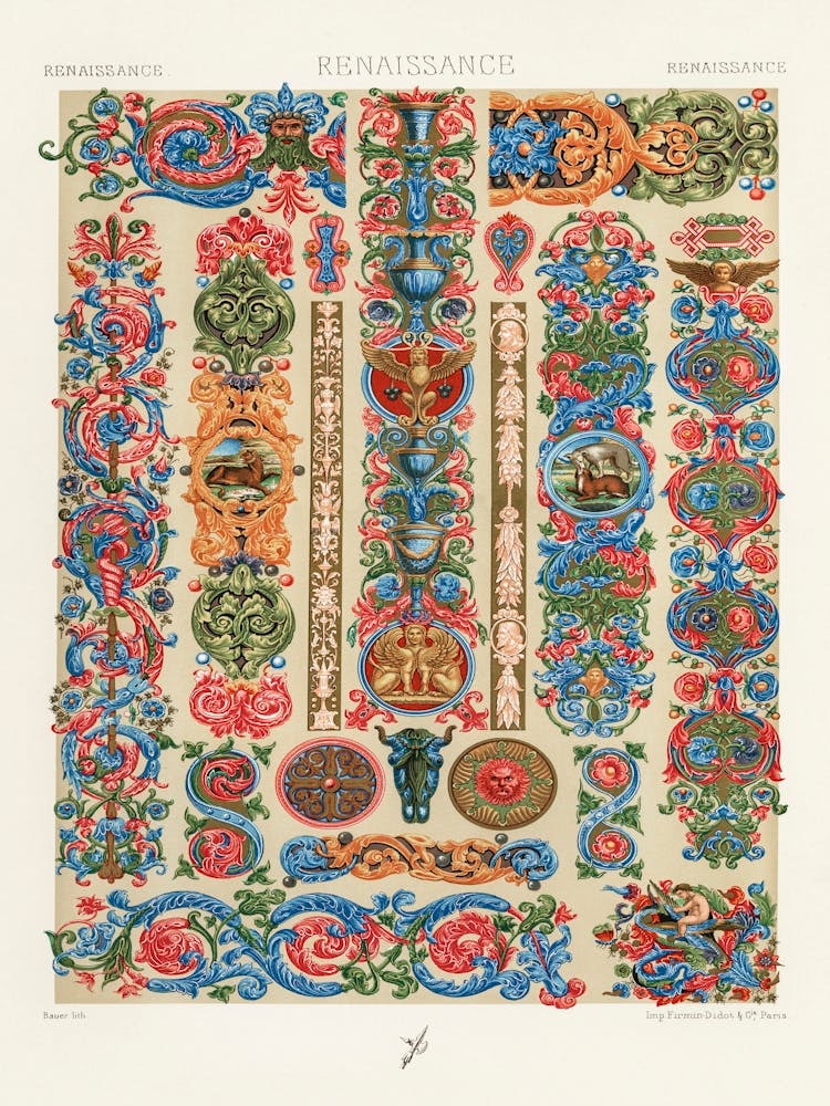 Renaissance Pattern, Albert Racine (6) 1