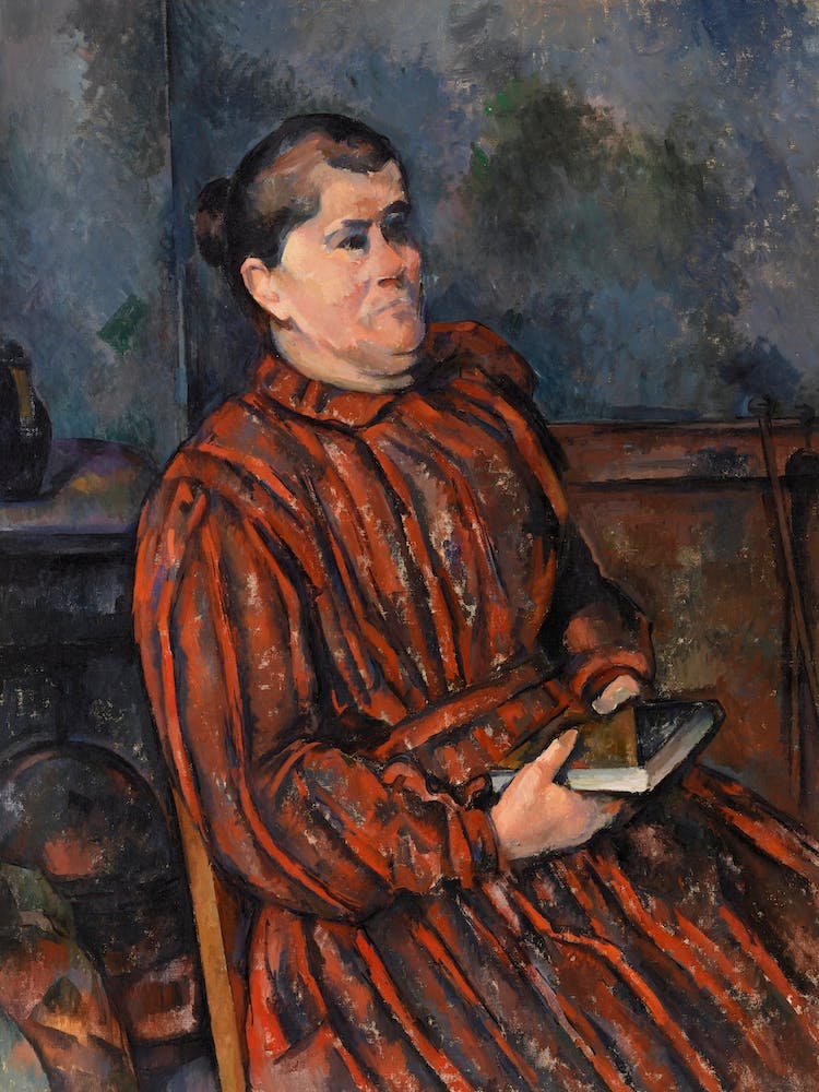 Portrait Of A Woman, Paul Cézanne