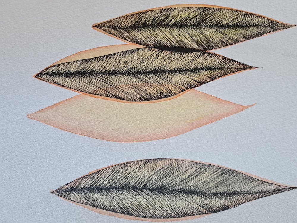 Three leaves