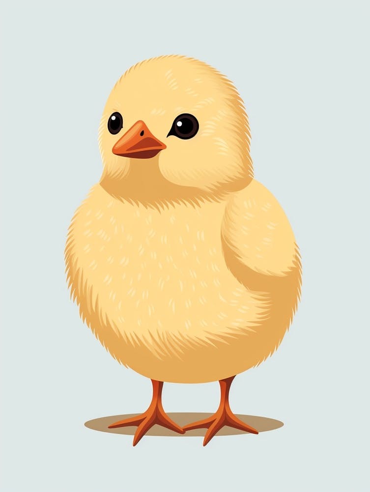 Baby Animal Illustration  Chick 2