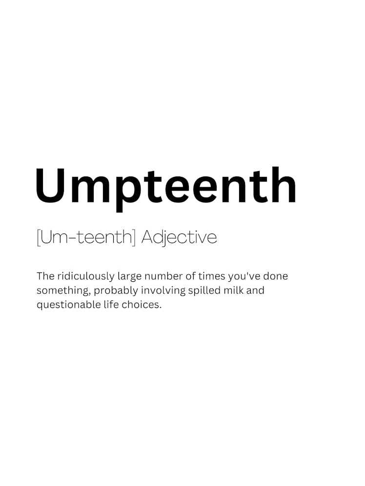 Umpteenth Definition Meaning