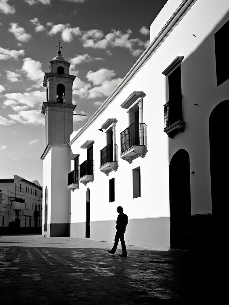Jerez De La Frontera, Spain, Black And White Analogue Photography 2