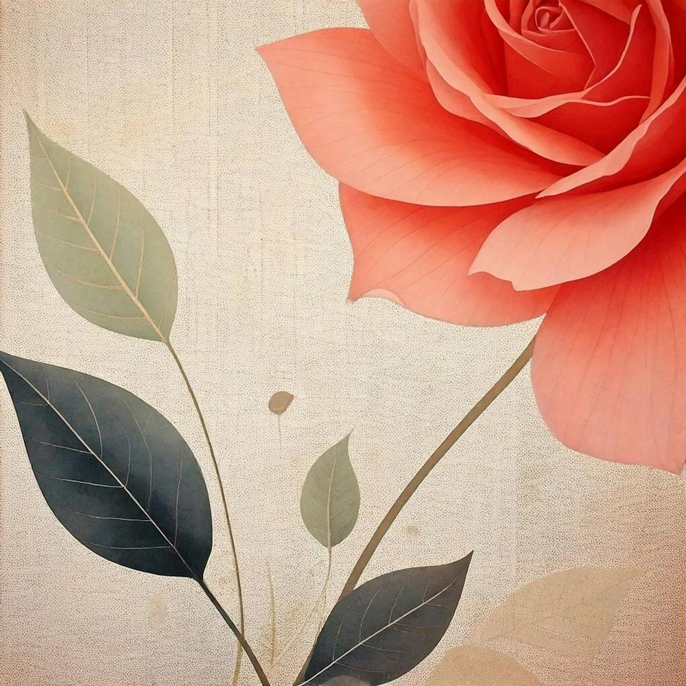 Rose abstract