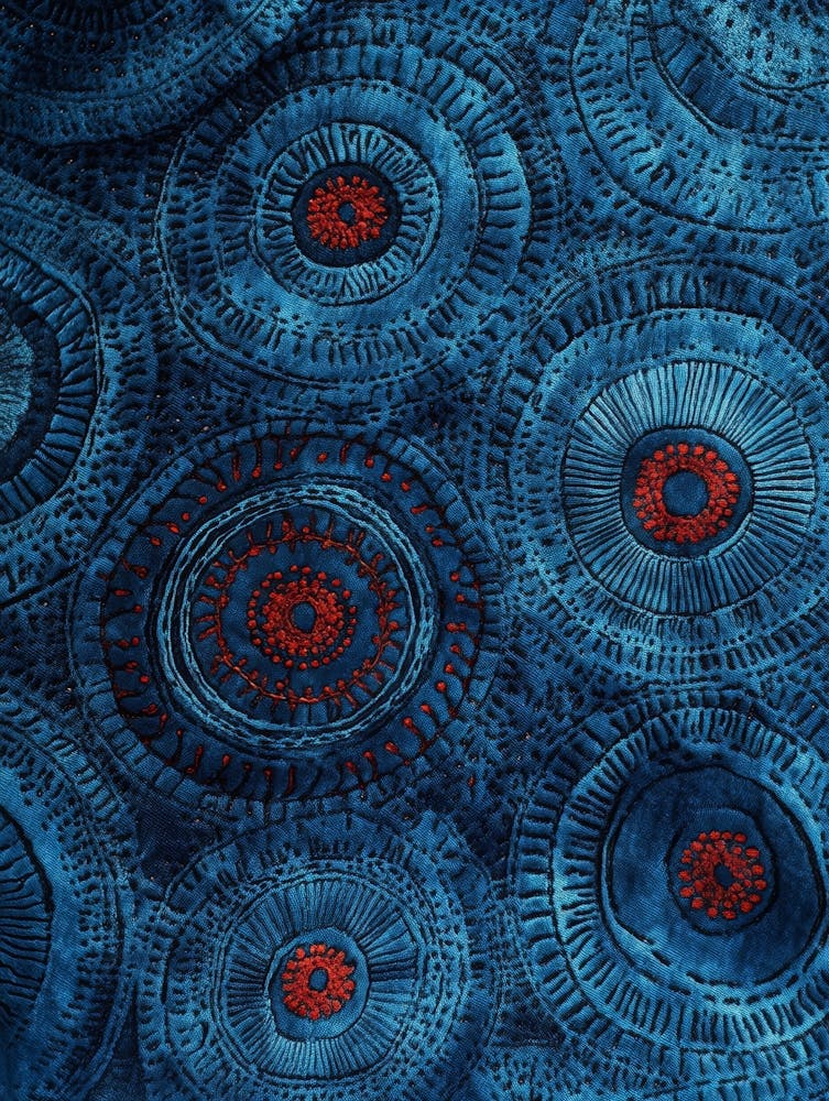 Blue And Red Circles