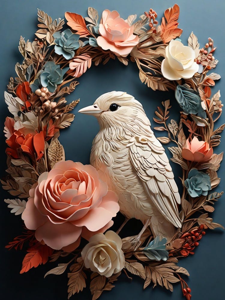 Bird In A Wreath 15