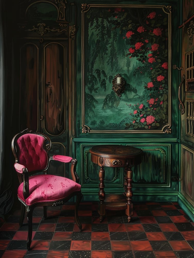 Room With A Pink Chair 1