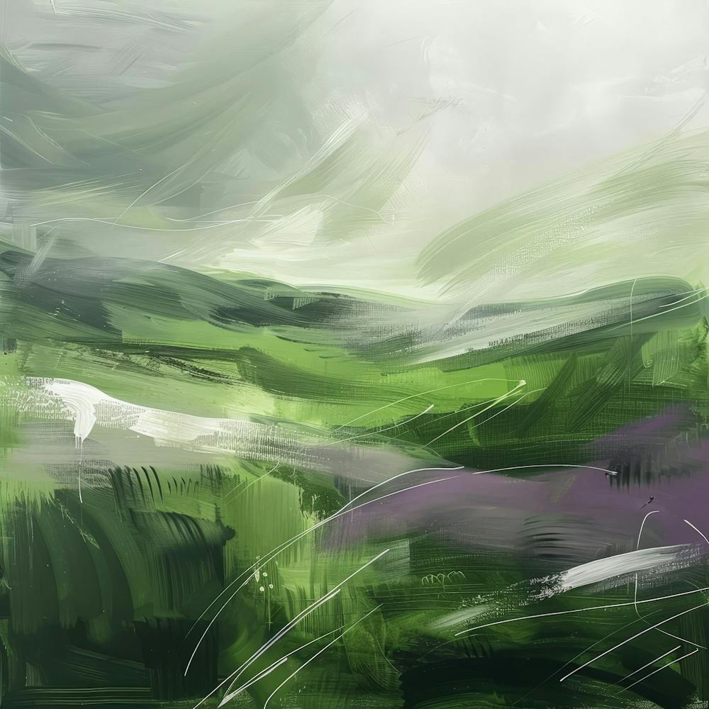 Abstract Landscape Painting 13